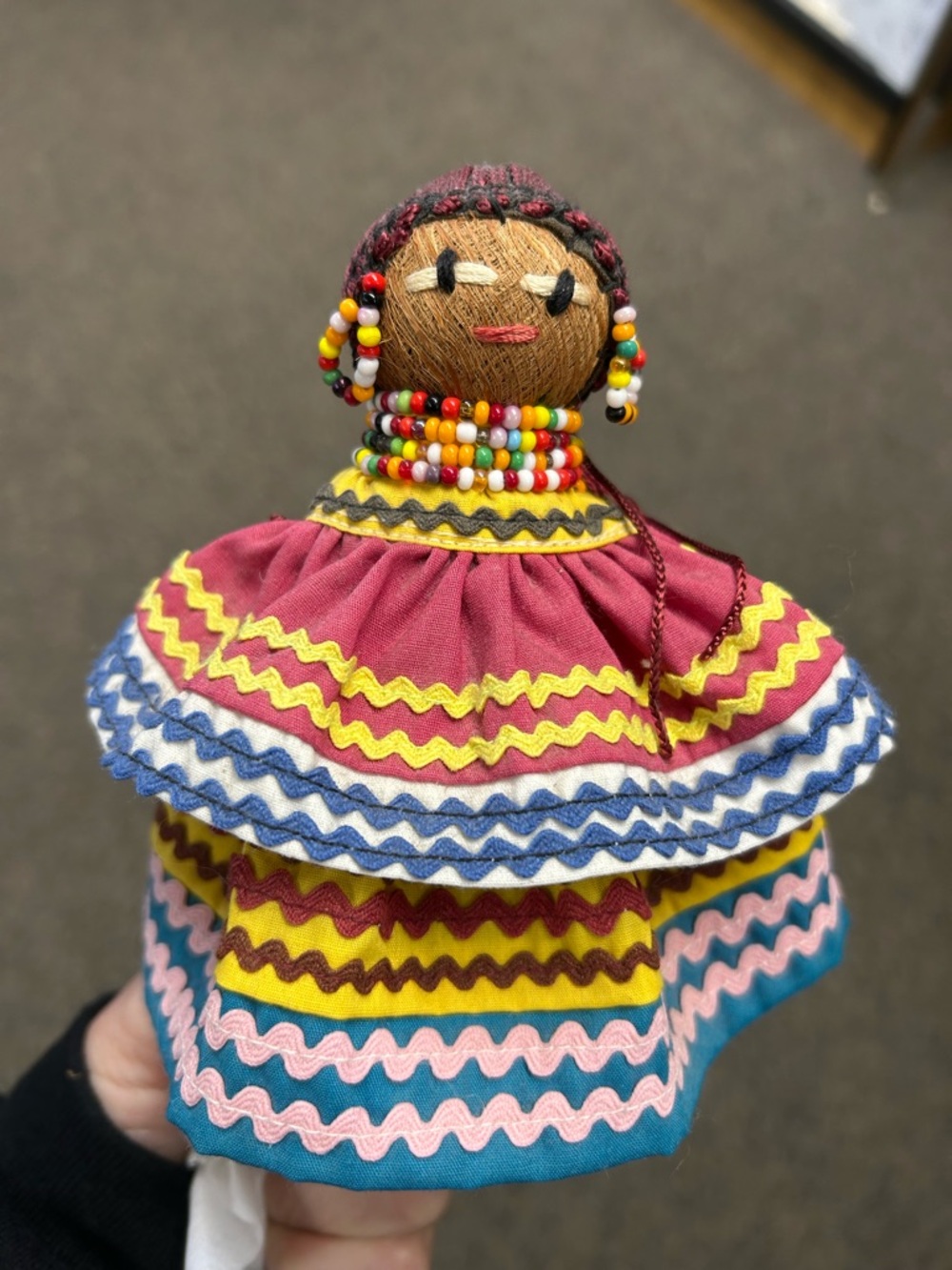 Vintage  handmade Seminole Native American doll